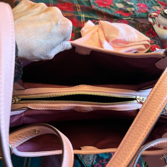 NWT Coach Erin Shoulder Bag in POWDER PINK! - Picture 4 of 6